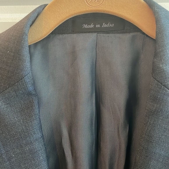 2 Piece Mens Suit Calvin Klein 38L 100% Wool 4 button Cuff. - Picture 2 of 16